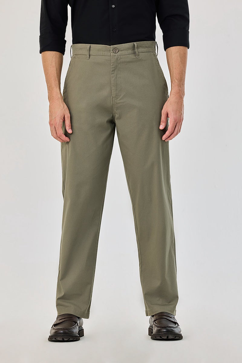 SNITCH Straight Fit Stretch Trousers - Image 4